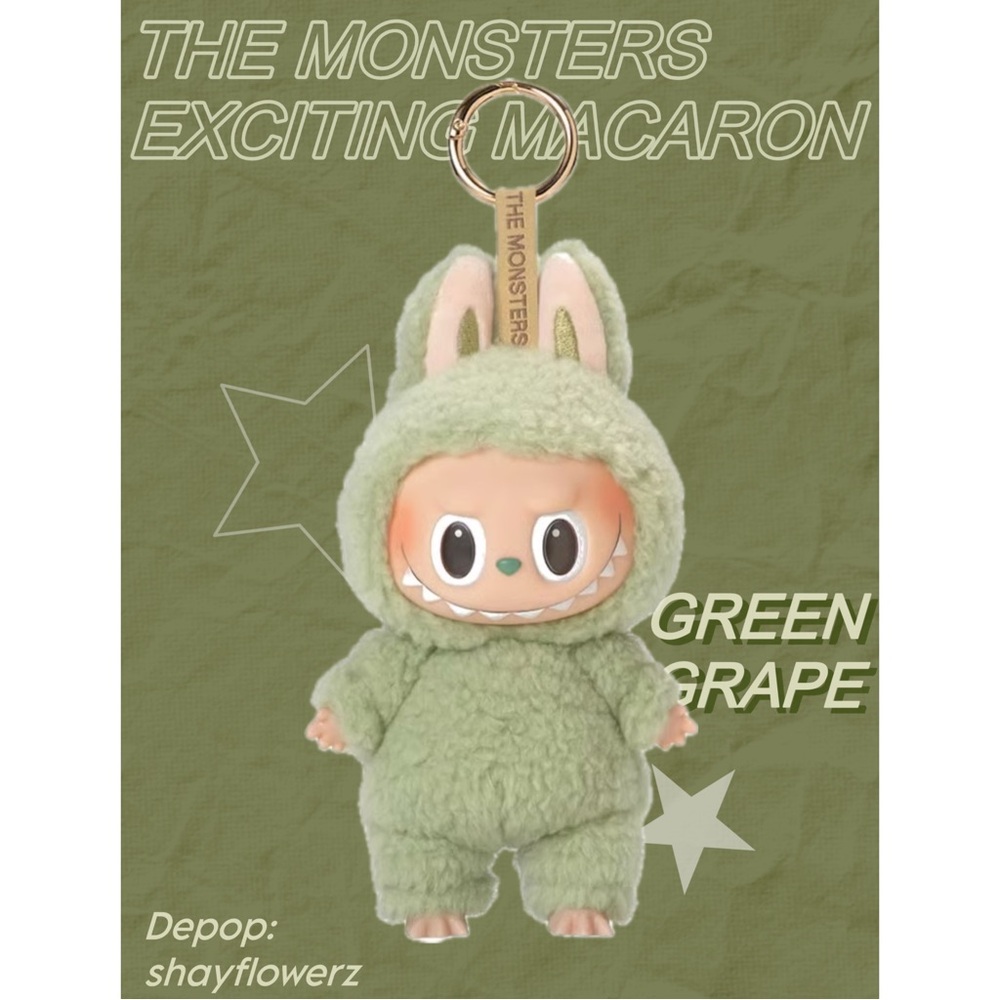 Green Grape MAC Labubu [POPNOW from PopMart, unopened]